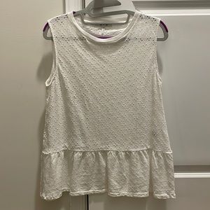 Anthropologie size small; color white